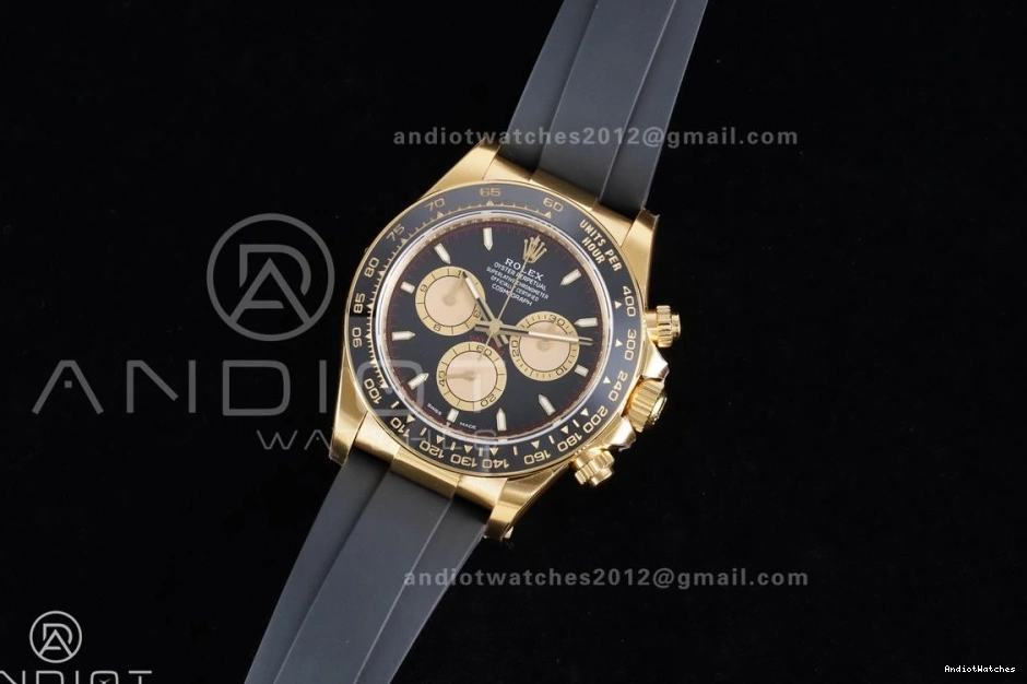 Edition VS4131 Black (Weighted) Dial V2 809 Best Durable Strap YG 1:1 126518 Oysterflex Daytona on VSF 0516